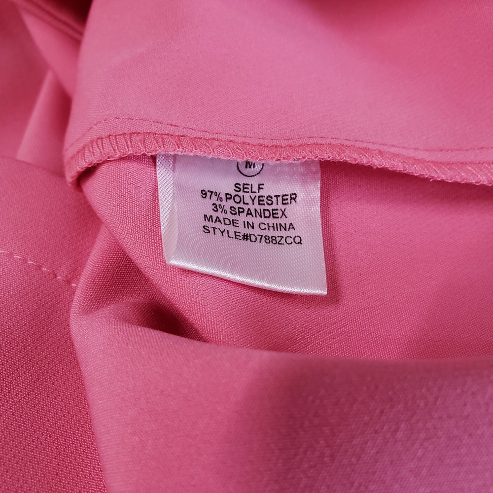 Fashion Nova‎ Blazer Dress Womens Medium Pink Sleeveless Double Breasted Mini - Picture 5 of 6